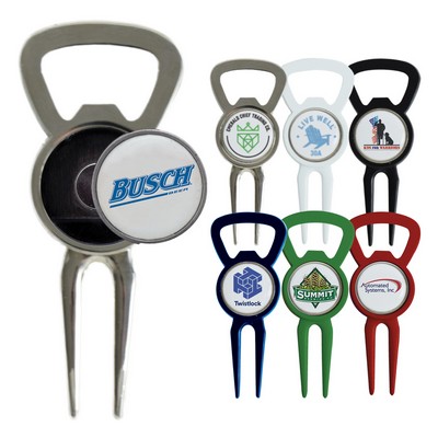 Divot Tool Bottle Opener