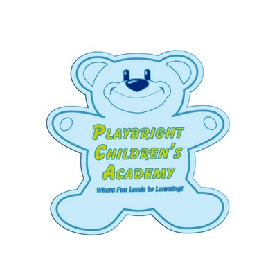 Teddy Bear Paper Window Sign (Approximately 8"x8")