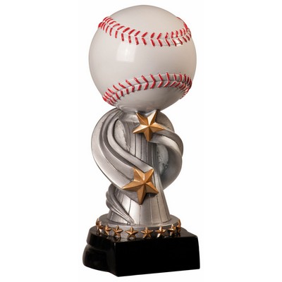 Baseball Encore Resin Awards - 7" Tall