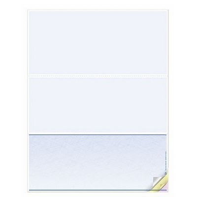 Blank Laser Bottom Format Checks (3 Part)