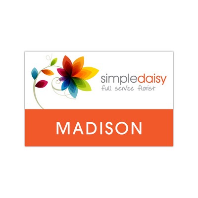 St. Paul Plastic Name Badge (Standard Size 2" x 3")