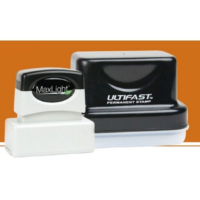 1-3/16" Diameter MaxLight™ Pre-Inked Circle Stamp