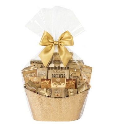 Gold Gourmet Treasure Basket