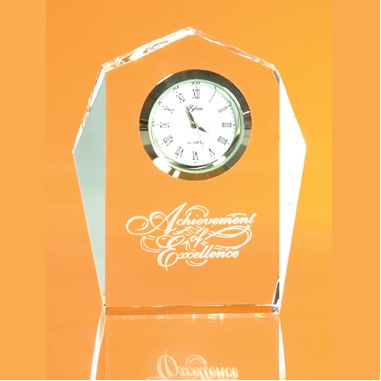 Regal Crystal Clock