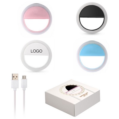 Mini LED Rechargeable Selfie Ring Light