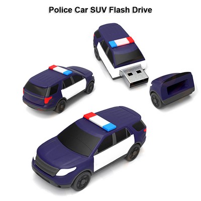 Police SUV Car Flash Drive - 256 MB Memory