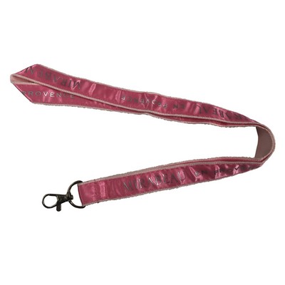 Full Color Sublimation Satin Polyester Lanyard (3/4" x 36")