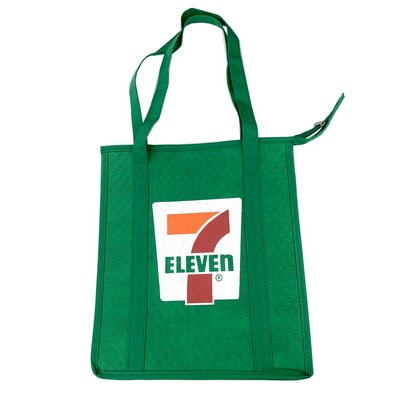 Non woven Insulated Cooler Tote Bag With EPE And Aluminum Foil Inside Lining