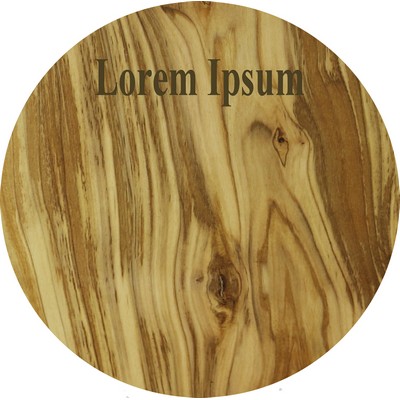 9" Olivewood Round Cheese Cutting Board