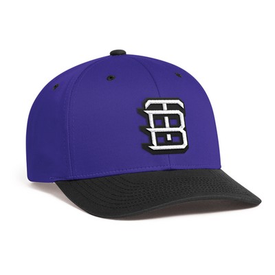 Pacific Headwear Cotton-Poly Hook-And-Loop Adjustable Cap