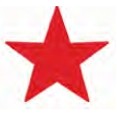 Trodat® Self-Inking Stock Stamp- Star (3/4"dia)