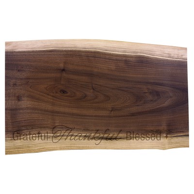 20" x 12" Black Walnut Cutting & Charcuterie Board