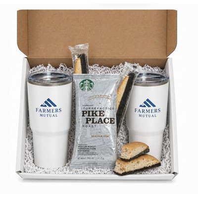 Holiday Tumbler Set with Starbucks Coffee