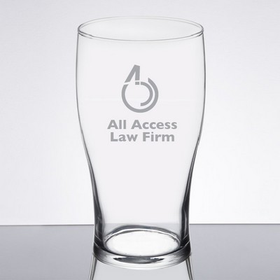 Laser Engraved Libbey® 4803 20 oz. Pub Glass