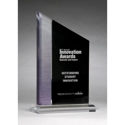 Edge Silver Acrylic Award, 9"H