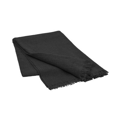 blomus Merino Magnet Gray Wool Throw