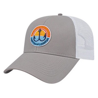 Cap America® Custom Two Tone Cap w/Mesh Back