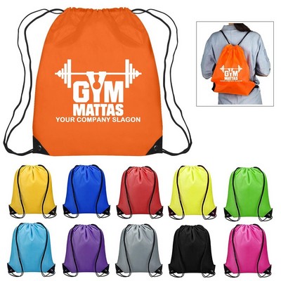 Drawstring Backpack Bag
