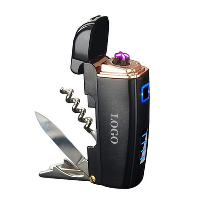 X-Arc Lightning Lighter w/Bottle Opener And Knife