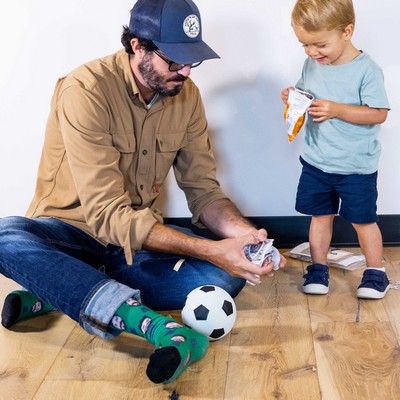 Crew Father's Day Socks - Thoughtful Footwear for Dad's Day - American Made