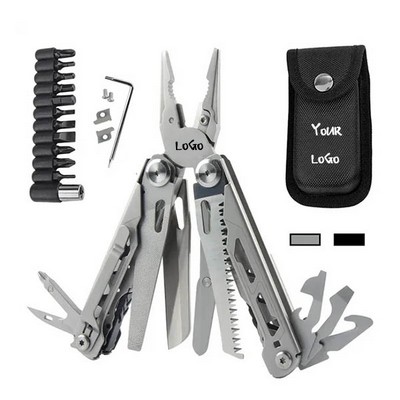 28" 1 Folding Multitool Plier Multifunctional Hand Tool