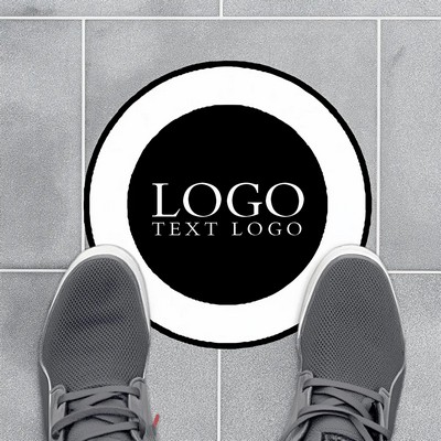 10"Floor Decals