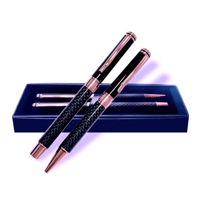 The Royal Carbon Fiber Pen Set- w/Box