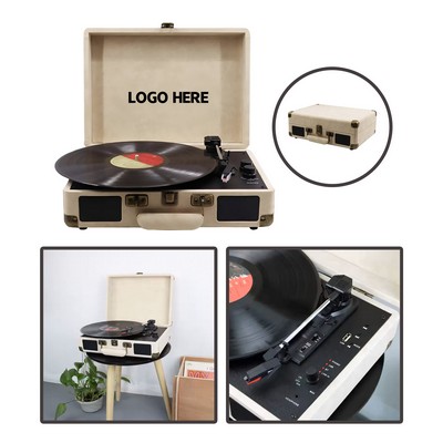 Retro Wi - Fi Turntable for Classic Music Playback