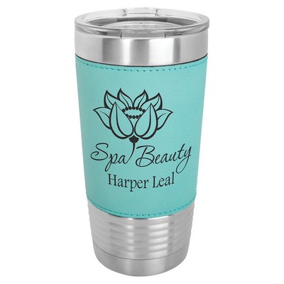 Polar Camel 20 oz. Laserable Leatherette Tumbler