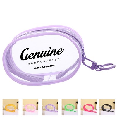 Compact PVC Headphone Electronic Organizer