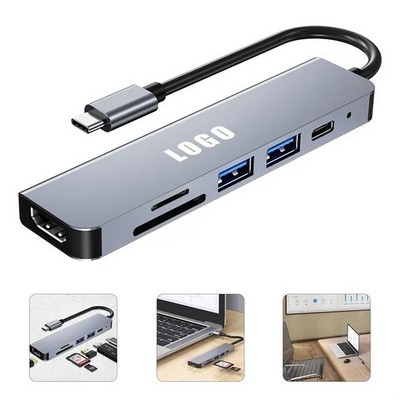 Multi-Port USB C Hub with HDMI