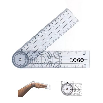 Clear Goniometer Ruler