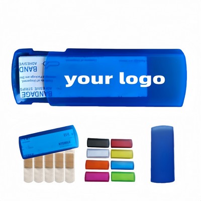 Bandage Dispenser with 5 Adhesive Bandages