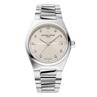 Frederique Constant Ladies' Highlife Quartz Watch Gray Dial