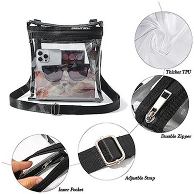 Clear PVC Tote with Inner Pocket