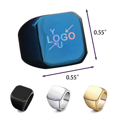 Square Metal Ring