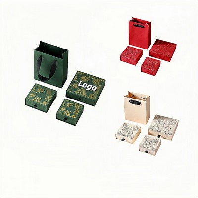 Creative Chinese Style Jewelry Storage Box With Hollow Design For Rings