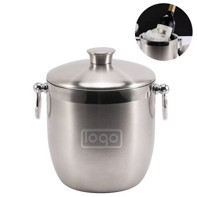 105Oz Insulated Stainless Steel Ice Bucket