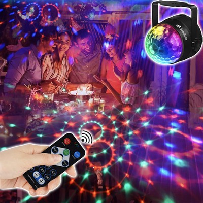 Remote Control Portable Strobe Disco Ball