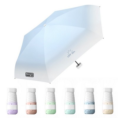 Mini UV Protection Gradient Travel Umbrella