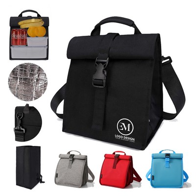 Reusable Cooler Lunch Bag with Adjustable Shoulder Strap