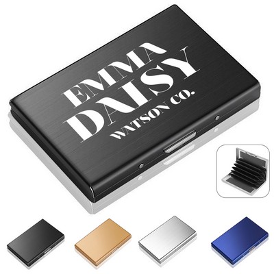 Stainless Steel RFID Blocking Credit Card Wallet