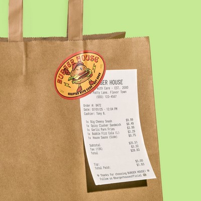 5"x3" Oval Roll Labels