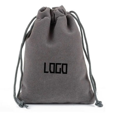 Drawstring Velvet Cloth Bag