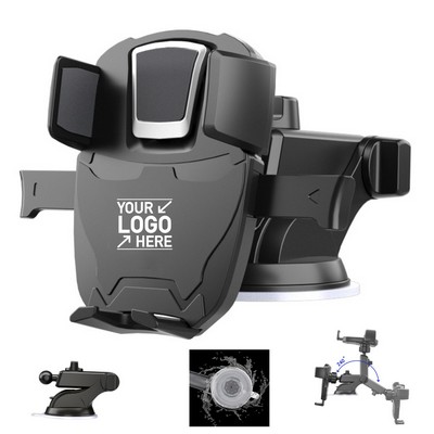 Universal Rotating Suction Car Phone Mount