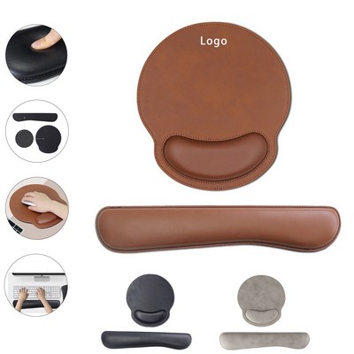 PU Mouse Mad Wrist Guard Set