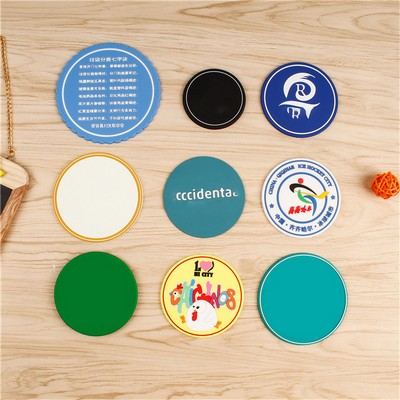 PVC Soft Rubber Cup Coaster