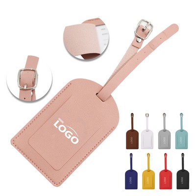 PU Leather Luggage Name Tag
