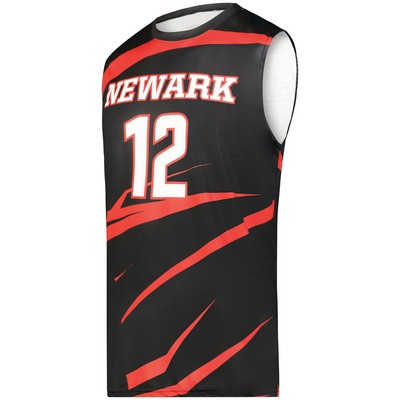 Youth FreeStyle Sublimated Turbo Sleeveless Volleyball Jersey