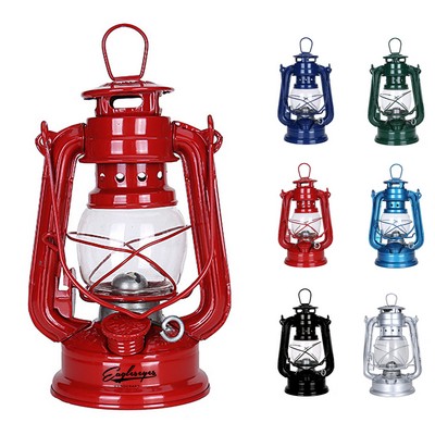 Retro Hanging Glass Oil Kerosene Lantern